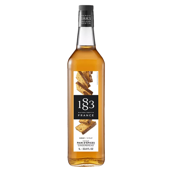 1883 Gingerbread Syrup 1L Glass Bottle