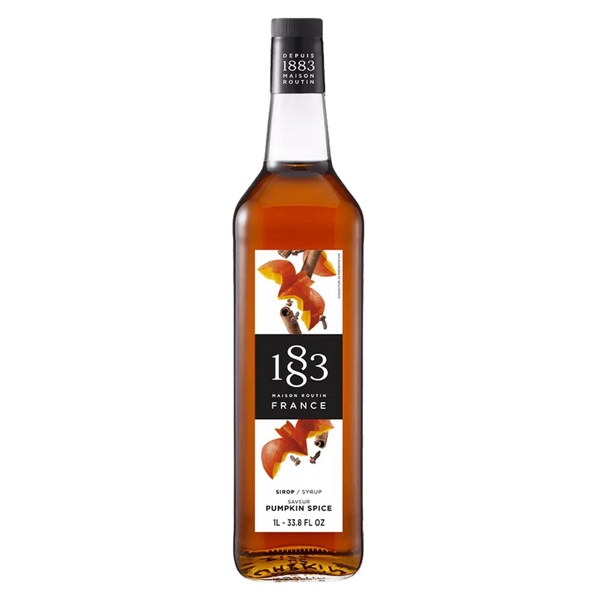 1883 Pumpkin Spice Syrup 1L Glass Bottle