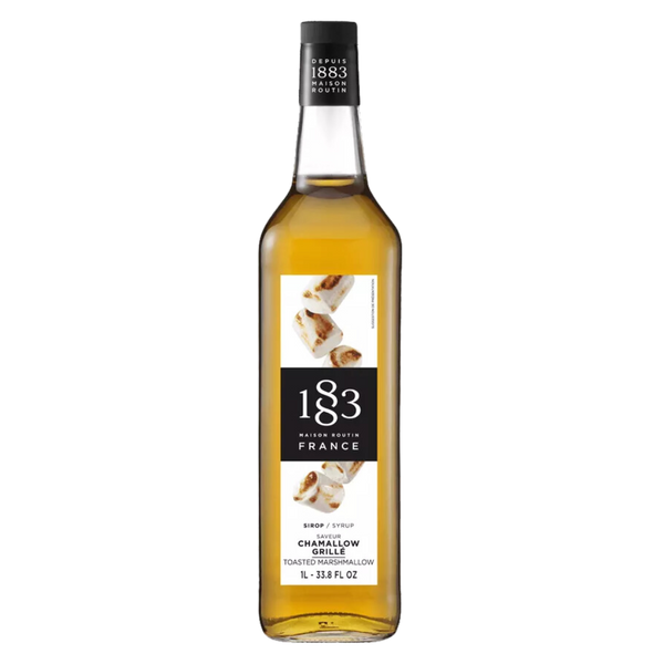 1883 Toasted Marshmallow Syrup 1L Glass Bottle
