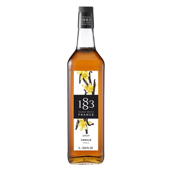 1883 Vanilla Syrup 1L Glass Bottle