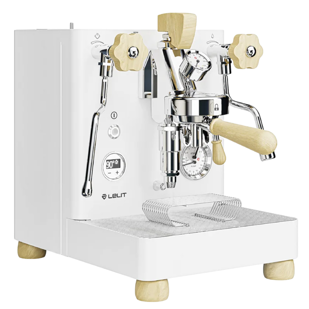 Lelit Bianca Espresso Machine White – National Cappuccino
