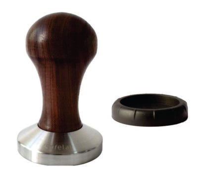 Cafelat Espresso Walnut Wood Tamper w/base 58mm