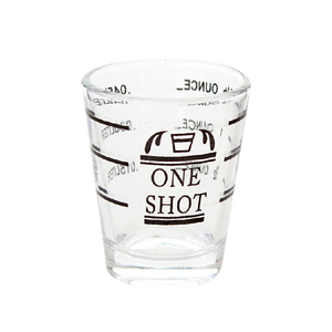 Krome Shot Glass “ONE SHOT” Professional Lined Measure
