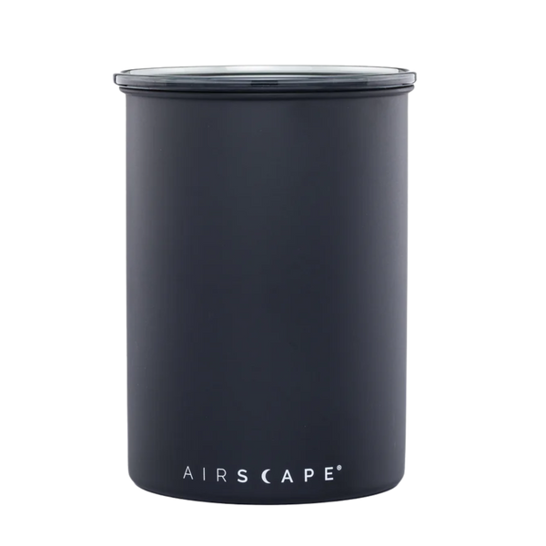 Airscape® Classic Medium 1lb Coffee Canister Matte Black