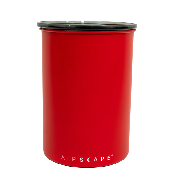 Airscape® Classic Medium 1lb Coffee Canister Matte Red