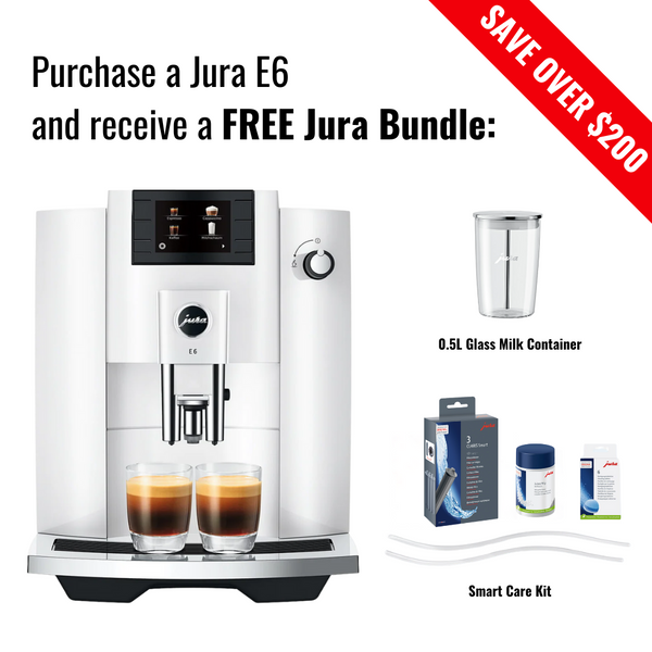 Jura E6 Piano White