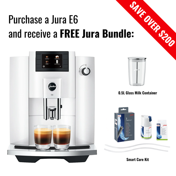 Jura E6 Piano White