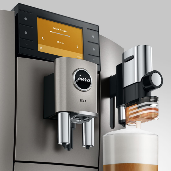 Jura E8 Midnight Silver (New Version)