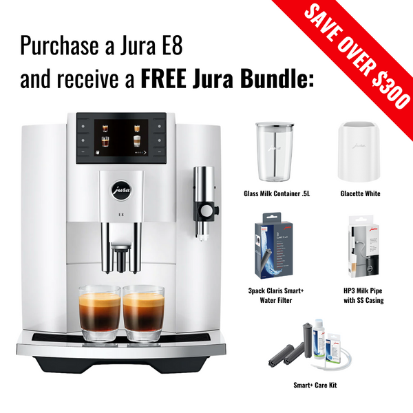 Jura E8 Piano White (New Version)