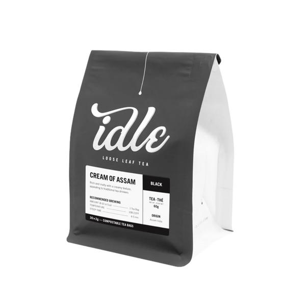 Idle Cream of Assam Organic Black Tea Bags