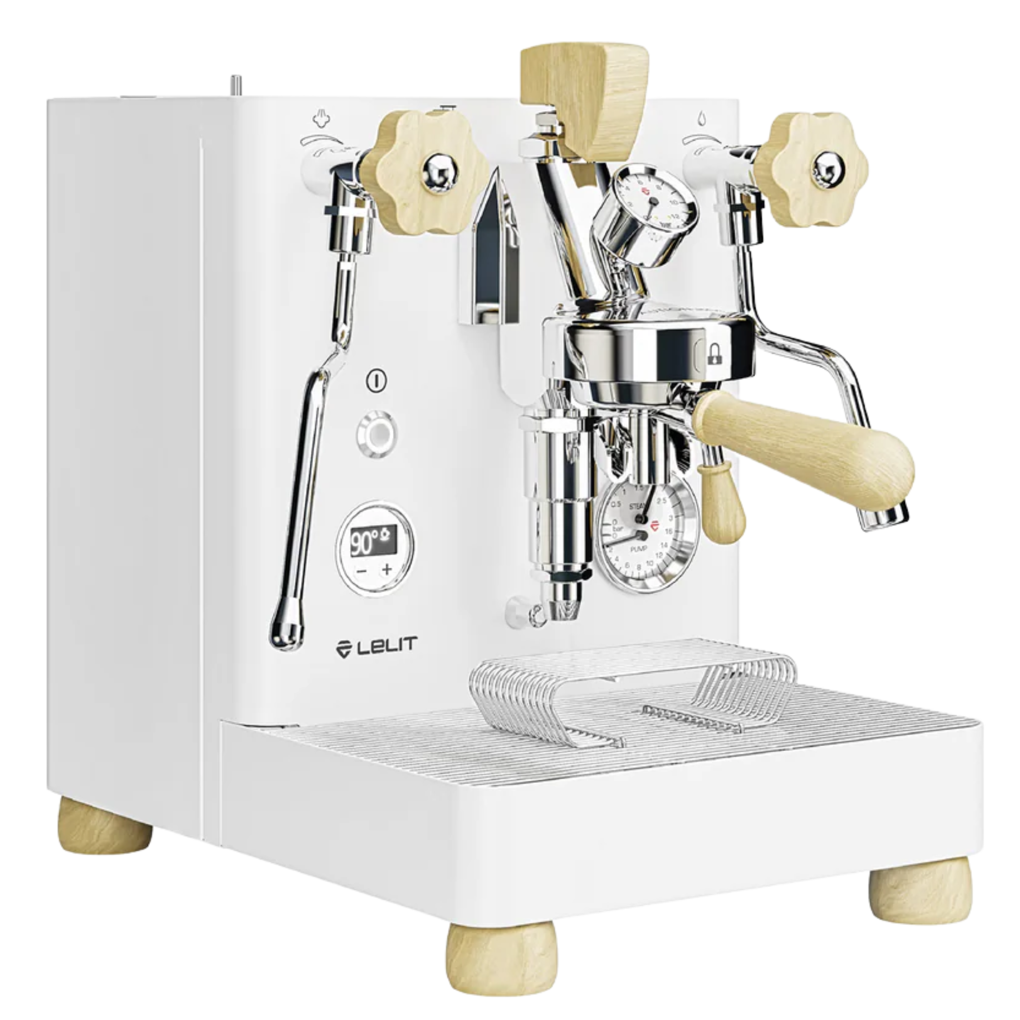Libelice 白 Lelit Bianca Espresso Machine White – National Cappuccino